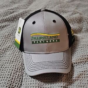 Prairieland Partners John Deere Snapback Hat NWT Farm Ag Cap